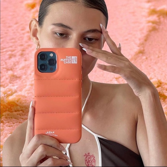Urban Sophistication Puffer Case in Peach Sorbet (iPhone 11 Max Pro) - Picture 2 of 6